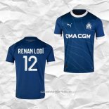 Camiseta Segunda Olympique Marsella Jugador Renan Lodi 2023 2024