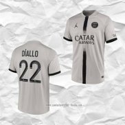 Camiseta Segunda Paris Saint-Germain Jugador Diallo 2022 2023