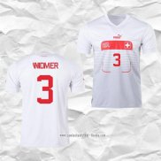 Camiseta Segunda Suiza Jugador Widmer 2022