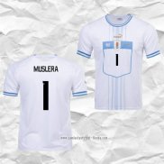 Camiseta Segunda Uruguay Jugador Muslera 2022