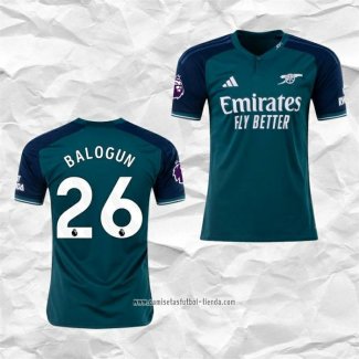 Camiseta Tercera Arsenal Jugador Balogun 2023 2024