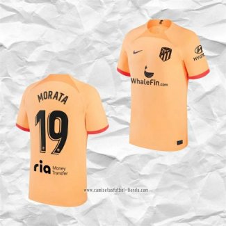 Camiseta Tercera Atletico Madrid Jugador Morata 2022 2023