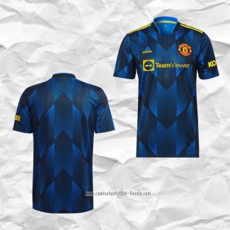 Camiseta Tercera Manchester United 2021 2022 Tailandia