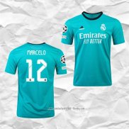 Camiseta Tercera Real Madrid Jugador Marcelo 2021 2022