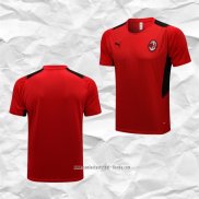 Camiseta de Entrenamiento AC Milan 2021 2022 Rojo