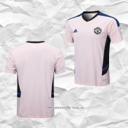 Camiseta de Entrenamiento Manchester United 2022 2023 Rosa