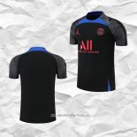 Camiseta de Entrenamiento Paris Saint-Germain 2022 2023 Negro y Azul