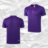 Camiseta de Entrenamiento Paris Saint-Germain Jordan 2021 2022 Purpura