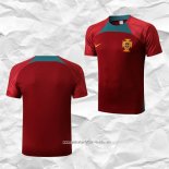 Camiseta de Entrenamiento Portugal 2022 2023 Rojo