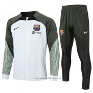 Chandal de Chaqueta del Barcelona 2023 2024 Gris