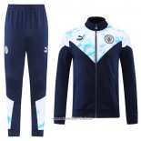 Chandal de Chaqueta del Manchester City 2022 2023 Azul