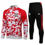 Chandal de Chaqueta del Manchester United 2021 2022 Rojo