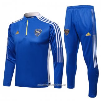 Chandal de Sudadera del Boca Juniors 2021 2022 Azul