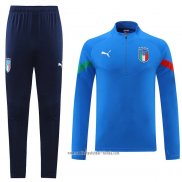 Chandal de Sudadera del Italia 2022 2023 Azul