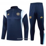 Chandal de Sudadera del Manchester City 2023 2024 Azul Oscuro