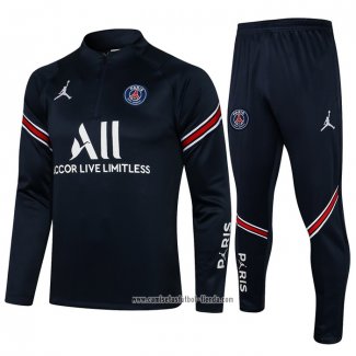 Chandal de Sudadera del Paris Saint-Germain 2021 2022 Azul