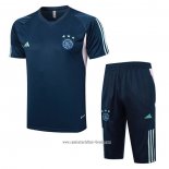 Chandal del Ajax 2023 2024 Manga Corta Azul - Pantalon Corto