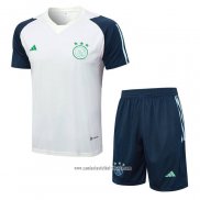 Chandal del Ajax 2023 2024 Manga Corta Verde - Pantalon Corto