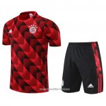 Chandal del Bayern Munich 2022 2023 Manga Corta Rojo - Pantalon Corto