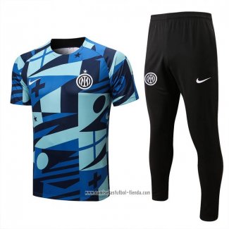 Chandal del Inter Milan 2022 2023 Manga Corta Azul