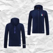 Chaqueta con Capucha del Italia 2021 2022 Azul