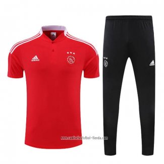 Conjunto Polo del Ajax 2022 2023 Rojo