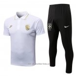 Conjunto Polo del Brasil 2022 2023 Blanco