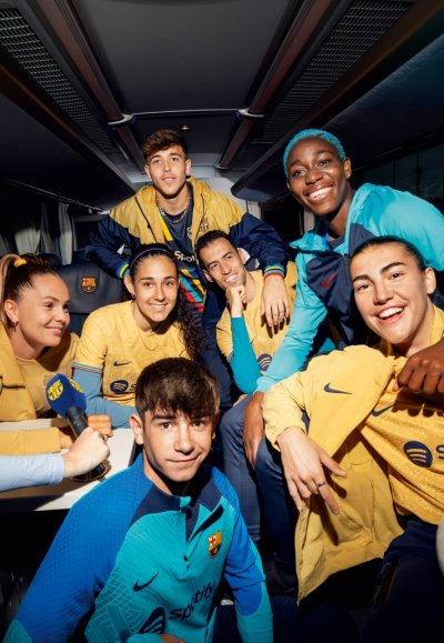 Homenaje al oro de Barcelonna 92!Nike Presenta Camiseta Segunda Barcelona 2022 2023