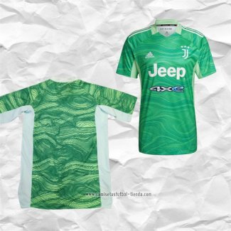 Camiseta Juventus Portero 2021 2022 Verde Tailandia