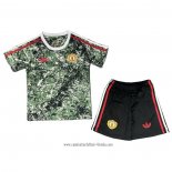 Camiseta Manchester United X Stone Roses 2024 2025 Nino