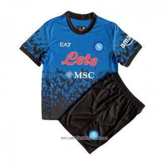 Camiseta Napoli Halloween 2022 2023 Nino