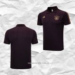 Camiseta Polo del Alemania 2022 2023 Marron