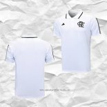 Camiseta Polo del Flamengo 2023 2024 Blanco