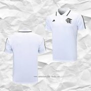 Camiseta Polo del Flamengo 2023 2024 Blanco