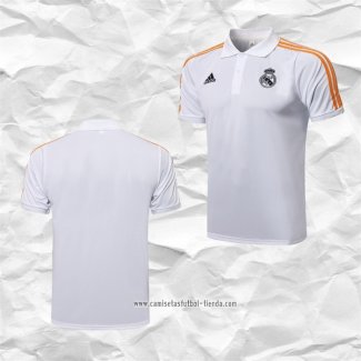 Camiseta Polo del Real Madrid 2021 2022 Blanco