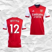 Camiseta Primera Arsenal Jugador Willian 2021 2022