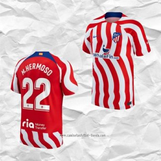 Camiseta Primera Atletico Madrid Jugador M.Hermoso 2022 2023