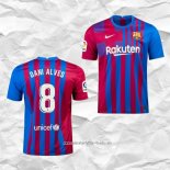 Camiseta Primera Barcelona Jugador Dani Alves 2021 2022