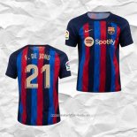 Camiseta Primera Barcelona Jugador F.De Jong 2022 2023