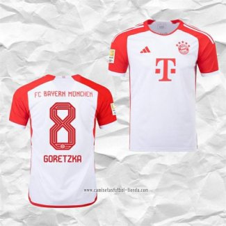 Camiseta Primera Bayern Munich Jugador Goretzka 2023 2024