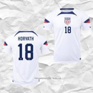Camiseta Primera Estados Unidos Jugador Horvath 2022
