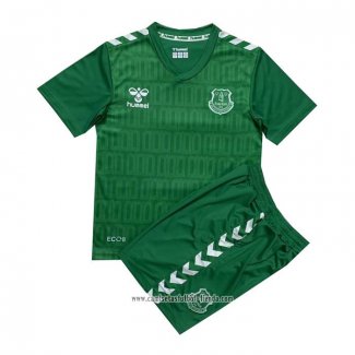 Camiseta Primera Everton Portero 2023 2024 Nino