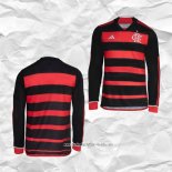 Camiseta Primera Flamengo 2024 Manga Larga