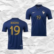 Camiseta Primera Francia Jugador Benzema 2022