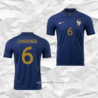 Camiseta Primera Francia Jugador Camavinga 2022