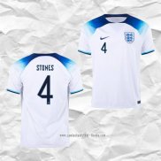 Camiseta Primera Inglaterra Jugador Stones 2022