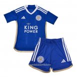 Camiseta Primera Leicester City 2023 2024 Nino