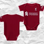 Camiseta Primera Liverpool 2022 2023 Bebe