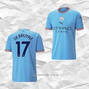 Camiseta Primera Manchester City Jugador De Bruyne 2022 2023
