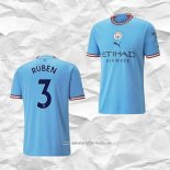 Camiseta Primera Manchester City Jugador Ruben 2022 2023